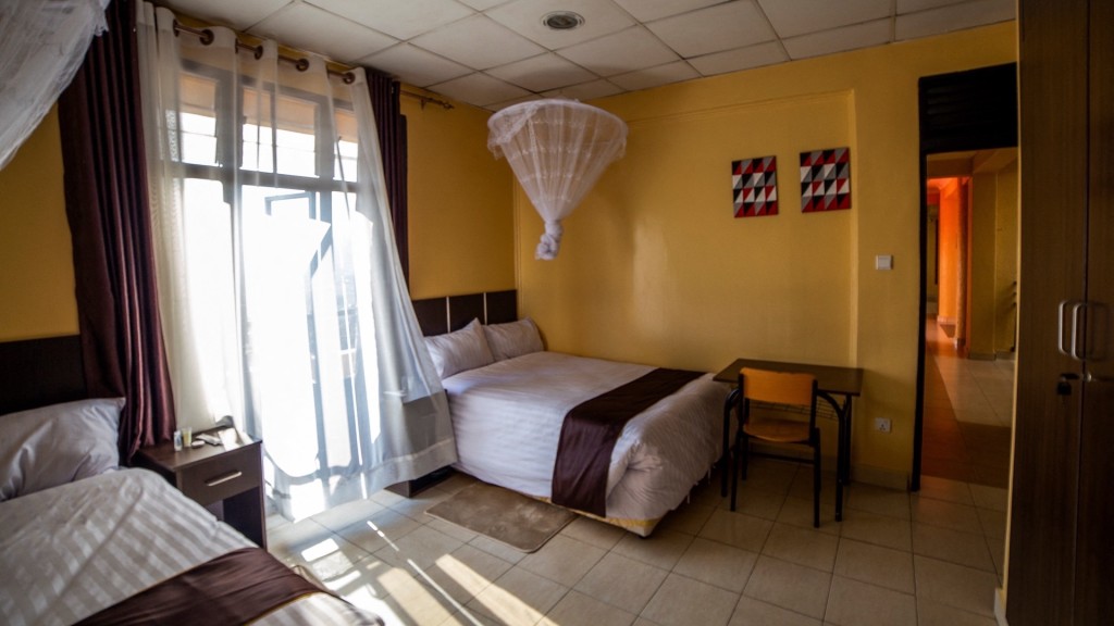 英國政府在盧旺達為安置非法入境者準備的「希望旅館」（The Hope Hostel ）。  路透社