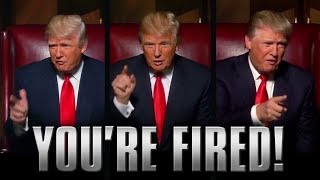 特朗普真人騷節目《飛黃騰達》，節目中他常講的話「You're fired」。