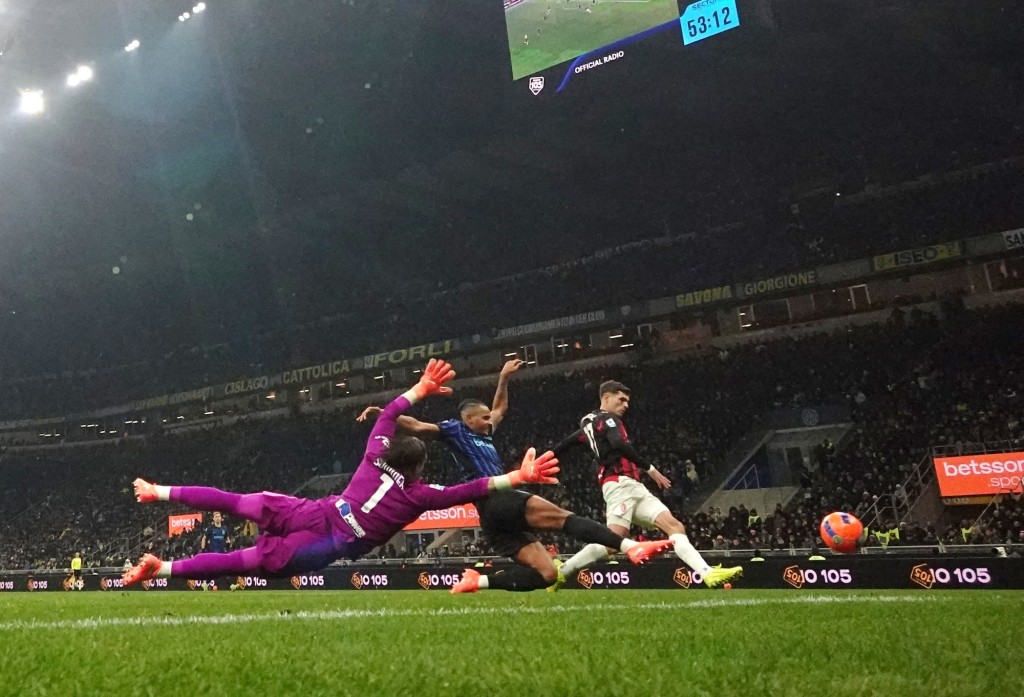 普列錫射入全場唯一入球。路透社