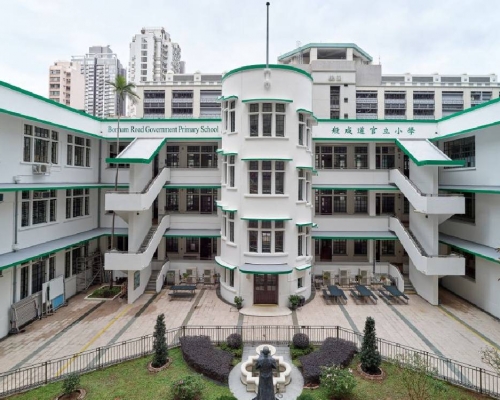 今年7月，政府宣布把般咸道官立小學列為法定古蹟。黃偉綸網誌圖片