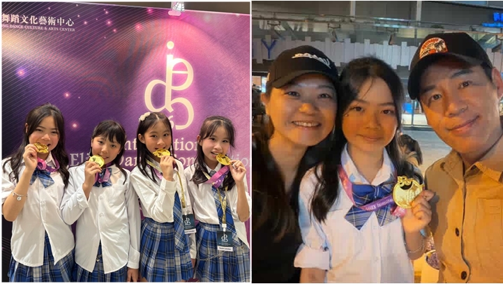 YS韓國偶像學院學生揚威國際舞蹈大賽 徐榮女兒領軍Mini Blackpink奪金為父增光。
