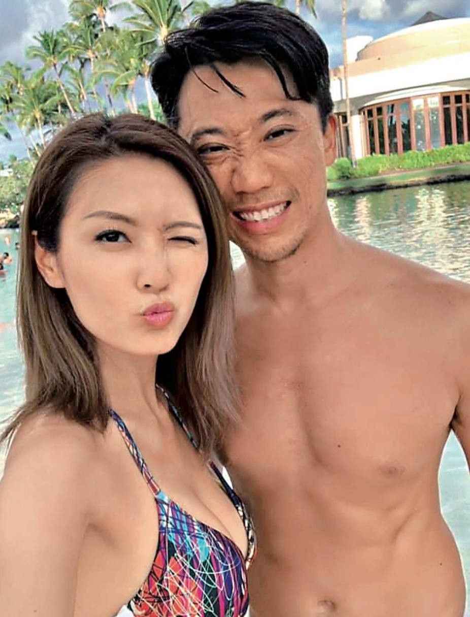 陳庭欣與十億彩豐行太子爺Benny拍拖8年。 陳庭欣與十億彩豐行太子爺Benny拍拖8年。