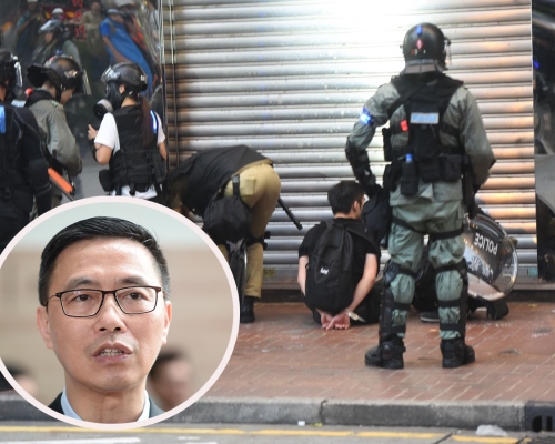 楊潤雄指,反修例事件的情況令人擔心。 資料圖片