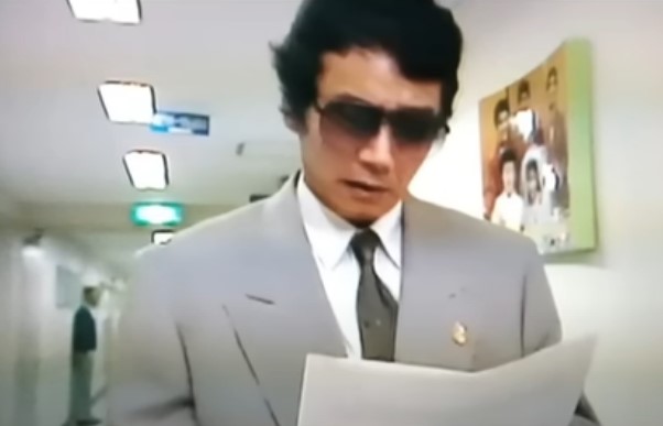 露口茂形象硬朗,被封為「國民刑警」。 露口茂形象硬朗,被封為「國民刑警」。