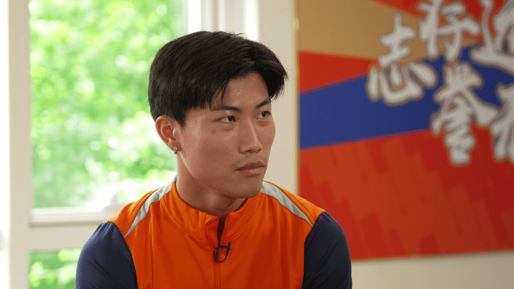 國腳謝文能。節目組圖片 國腳謝文能。節目組圖片