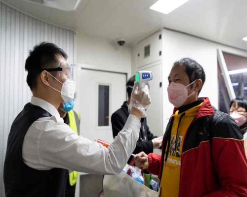44宗為確診個案都是境外輸入。新華社