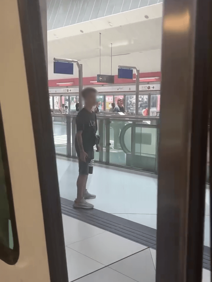 列車車門其後關上,片段就此完結,未知後事。 列車車門其後關上,片段就此完結,未知後事。
