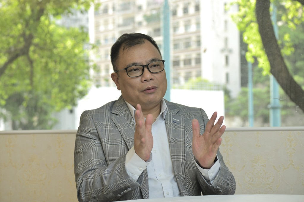 香港警察隊員佐級協會主席林志偉。資料圖片