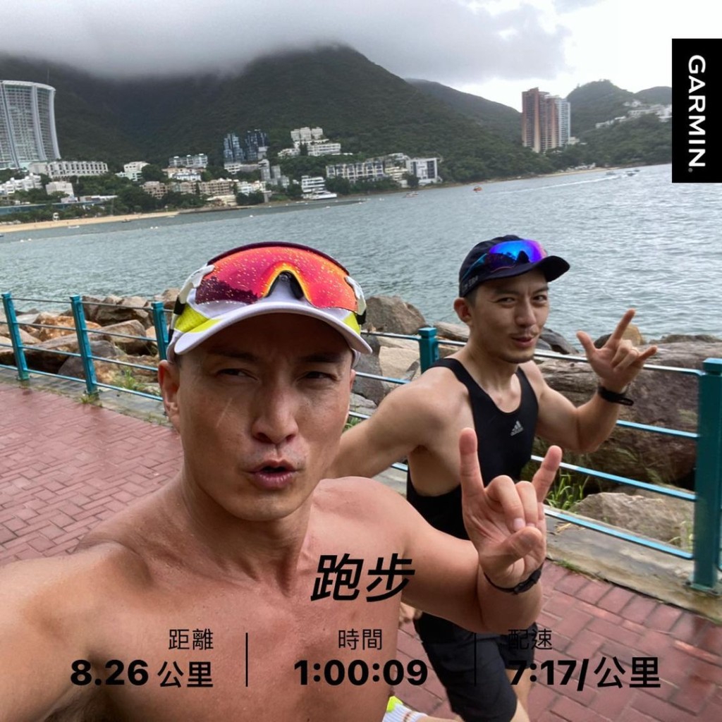 Ben同山聰又相約跑步。