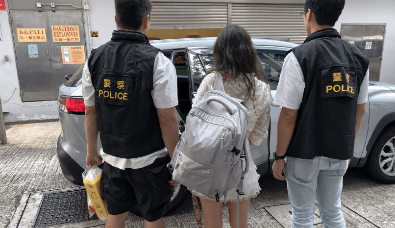 警冚荃灣淫竇，36歲內地女被捕。資料圖片
