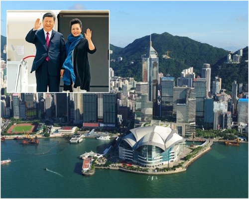 習近平將於周四至周六訪港。
