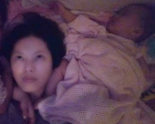 台灣一位媽媽分享每天和孩子睡覺日常。網圖