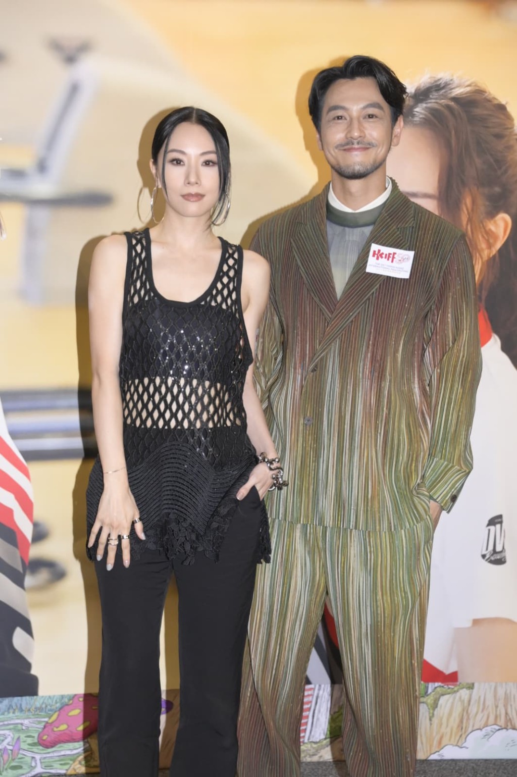 《大分瓶》世界首映，鄧麗欣、栢天男在戲中是情人。