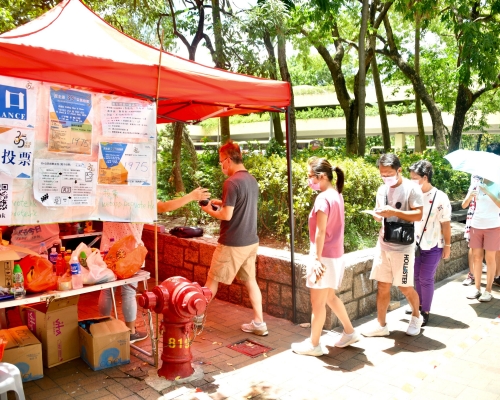 民主派上周末(11日至12日)舉行的立法會「初選」。 資料圖片