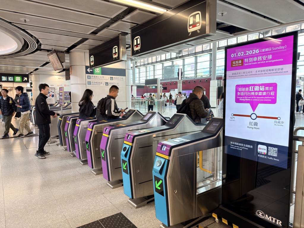 屯馬綫車務運作大致暢順。