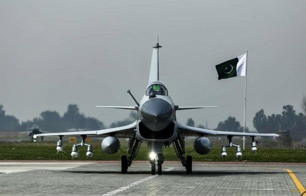 巴基斯坦空军歼-10C战机。