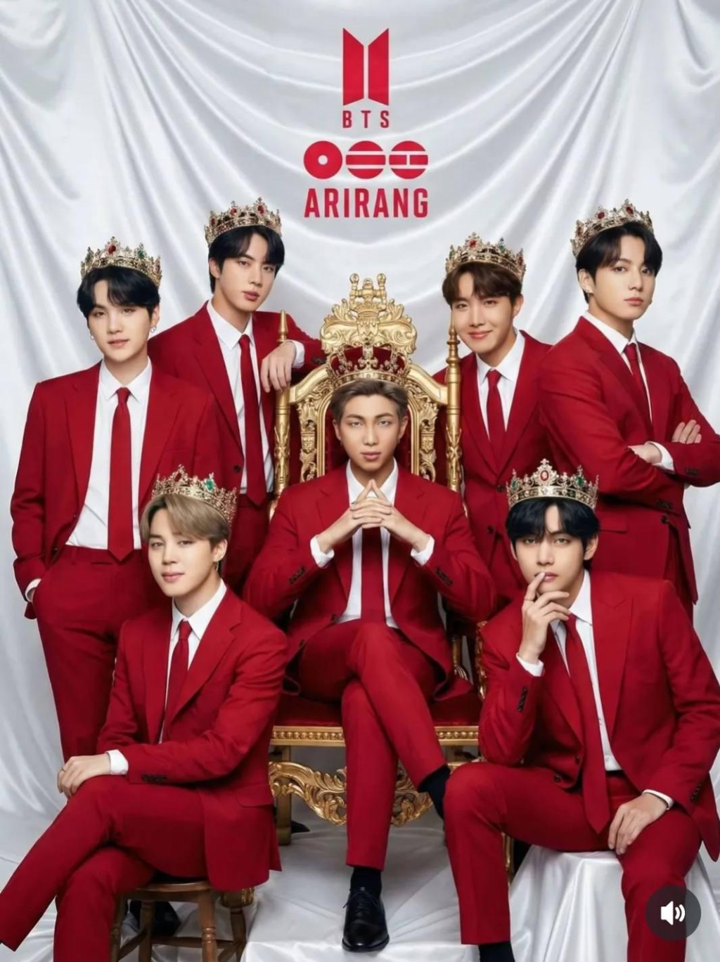 BTS於3月20日推出新專輯《ARIRANG》。 BTS於3月20日推出新專輯《ARIRANG》。