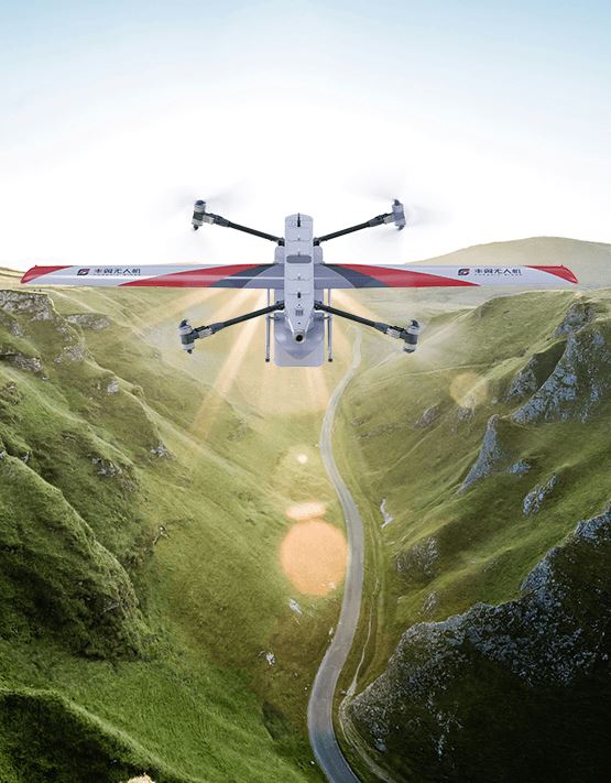 「方舟80 」是一款中型送貨無人機。豐翼物流官網