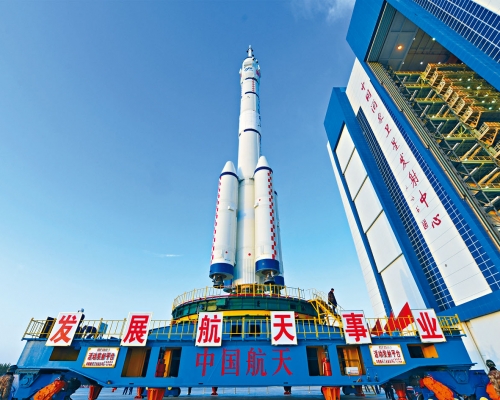 神舟十三號即將發射升空。