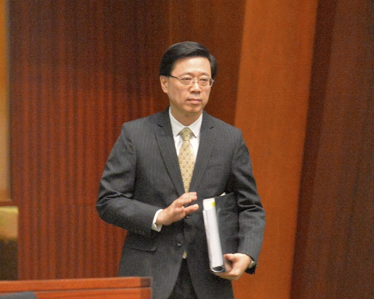 保安局长李家超。资料图片