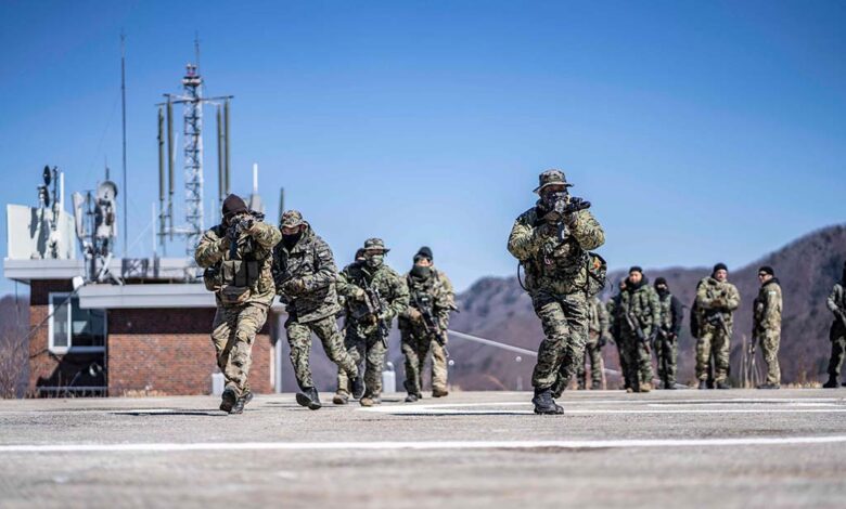 美韓今年3月展開「自由護盾」聯合軍演。美國陸軍資料圖片 美韓今年3月展開「自由護盾」聯合軍演。美國陸軍資料圖片