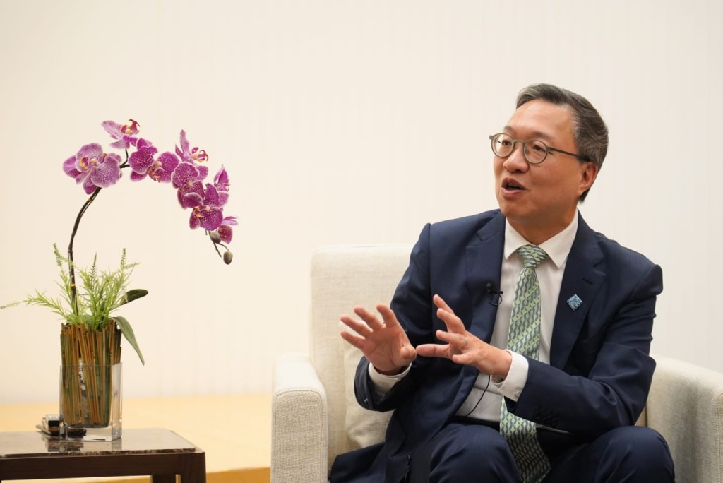 律政司司長林定國。 律政司司長林定國。