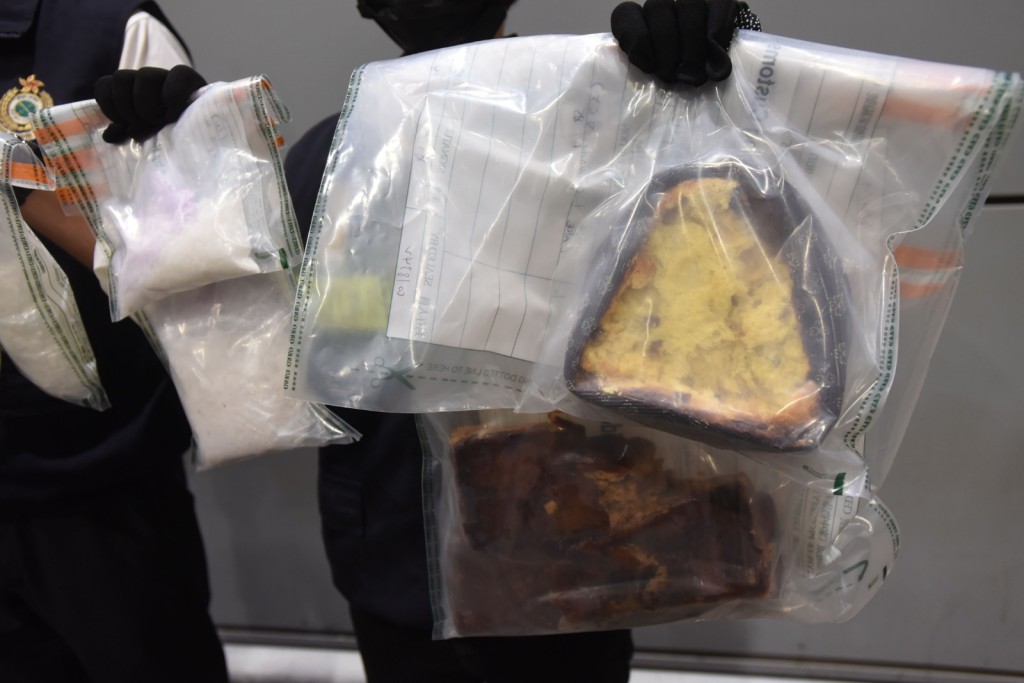警方檢獲毒品