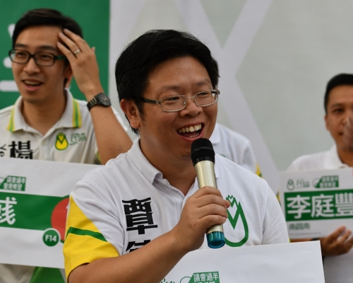 民協覃德誠當選深水埗區議會主席。資料圖片