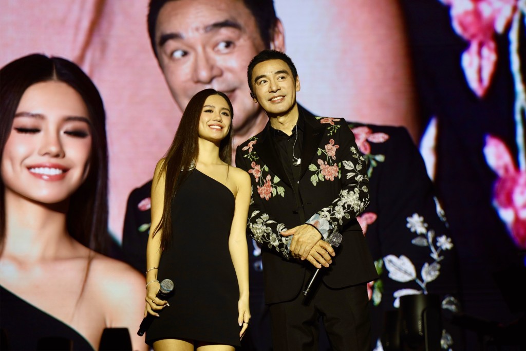 B哥表示女兒鍾㦤是他人生中最得意的「作品」。