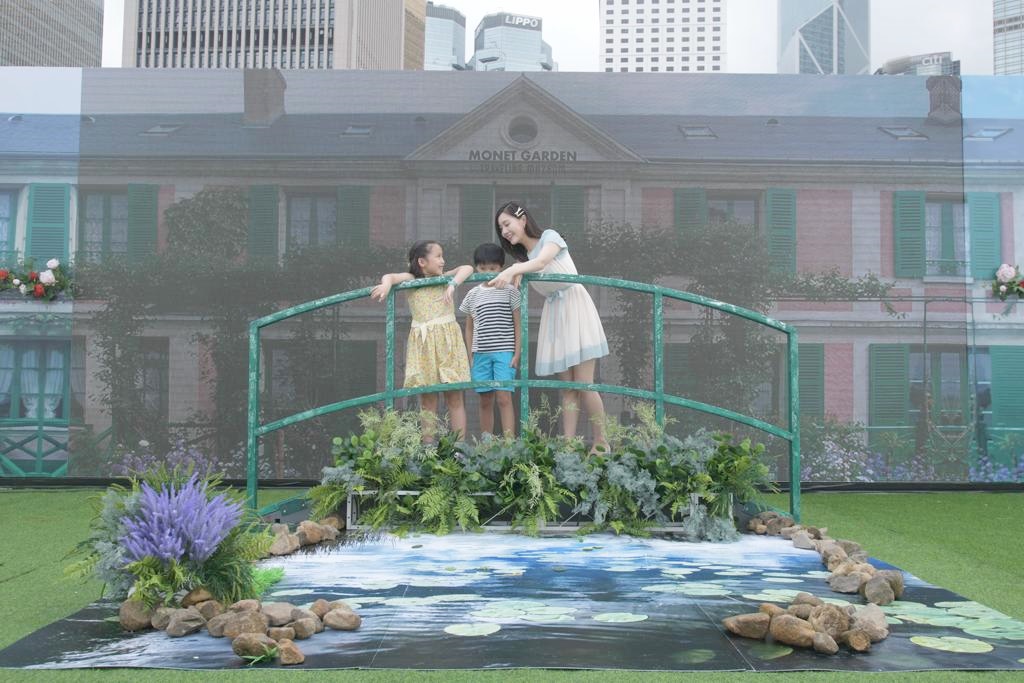 充滿藝術格調和法國風情的莫奈花園。