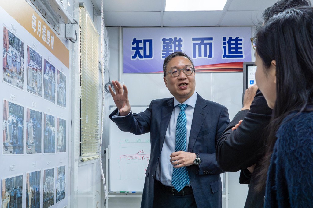 林定國指國際調解院總部全速完成,感謝的人士和機構實在太多。 林定國指國際調解院總部全速完成,感謝的人士和機構實在太多。