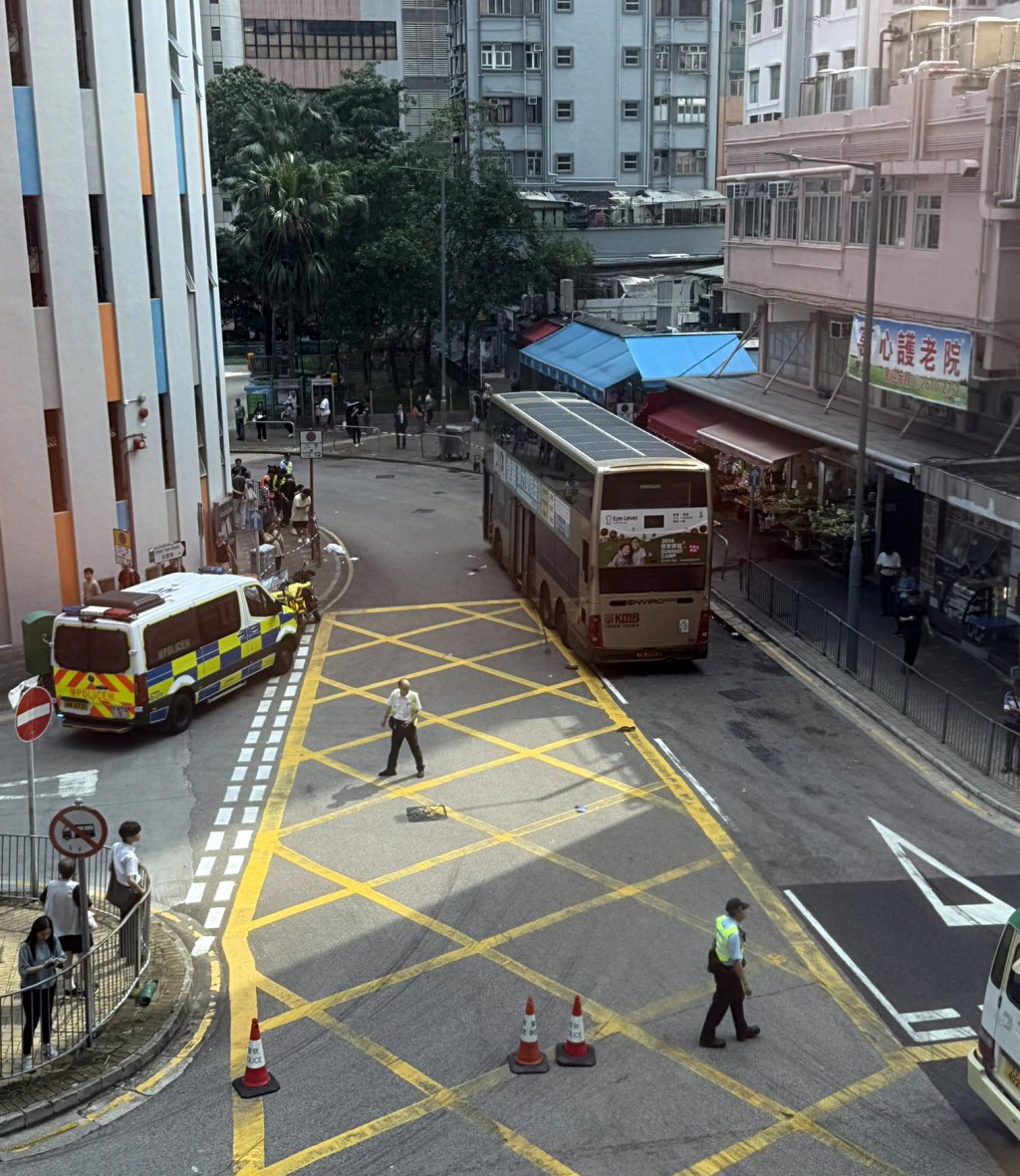 警方將現場封鎖。網圖 警方將現場封鎖。網圖