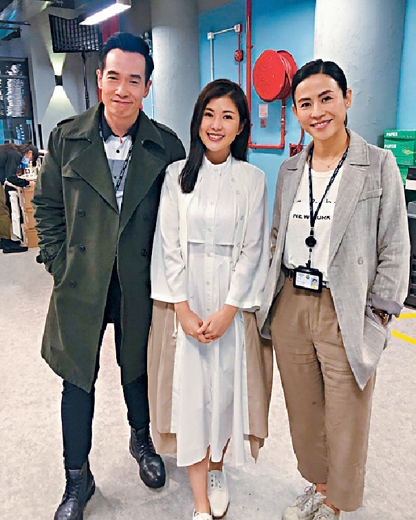 想錫陳豪■曾跟陳豪合拍《陀槍師姐2021》的Osanna大讚對方好吸引，希望將來有機會合演感情戲。