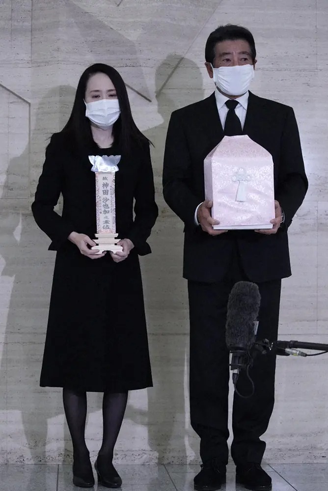 神田正輝日前才與前妻松田聖子為愛女辧後事。