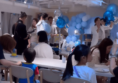 楊茜堯與羅子溢於上周六（13日）在「大樹先生的家」為女兒小珍珠舉行4歲生日會。