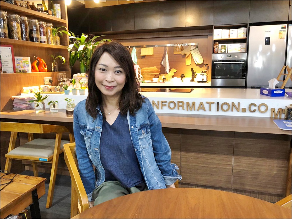圖為肺癌患者楊小姐。癌症資訊網圖片