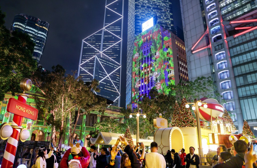中環冬日小鎮 及光影匯·中環。