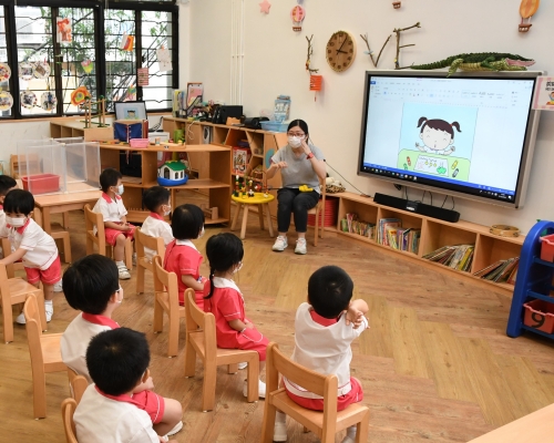 本港幼稚園教學情況引起社會關注。資料圖片