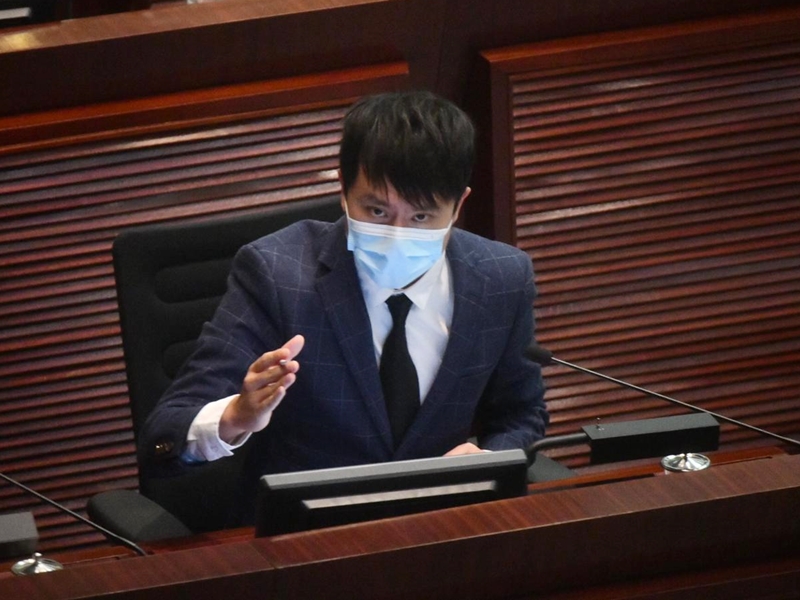 民主黨立法會議員鄺俊宇。