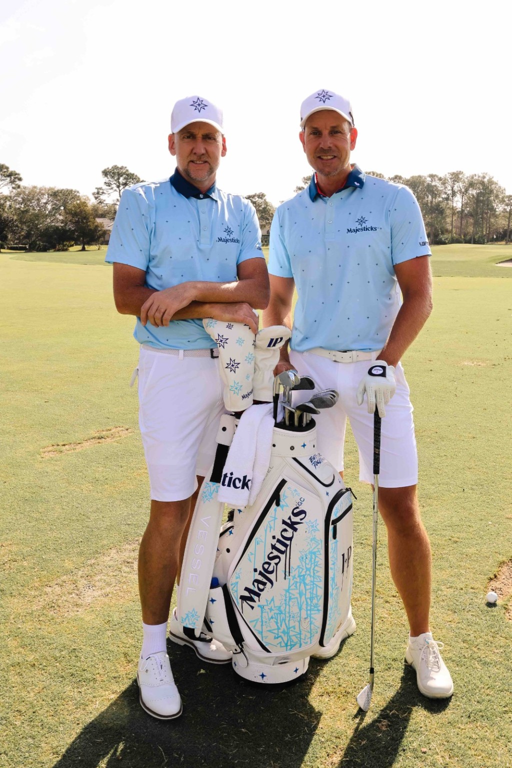 2010年香港高爾夫球公開賽冠軍保爾特（左）與2016年英國公開賽冠軍斯滕森確定參賽。公關圖片