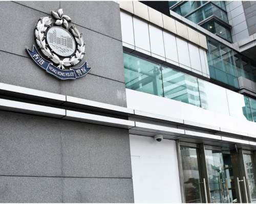 一名駐守警察總部的女文職人員初步確診新冠肺炎。資料圖片