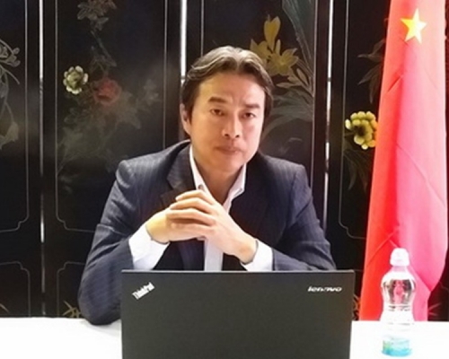杜偉終年58歲。圖:中國駐以色列使館