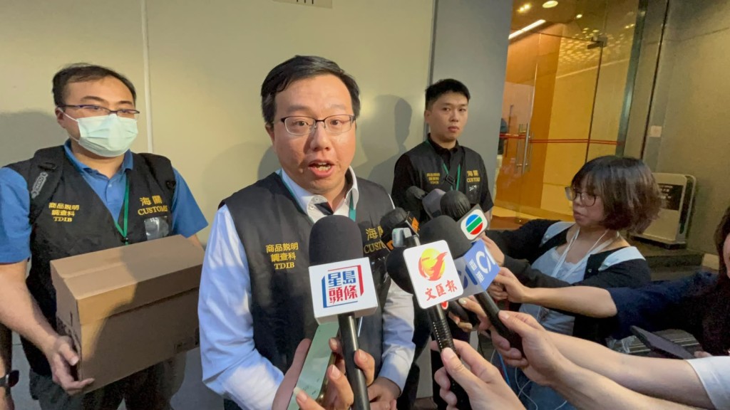 海關指截至目前為止接獲6宗舉報。曾志恒攝 海關指截至目前為止接獲6宗舉報。曾志恒攝
