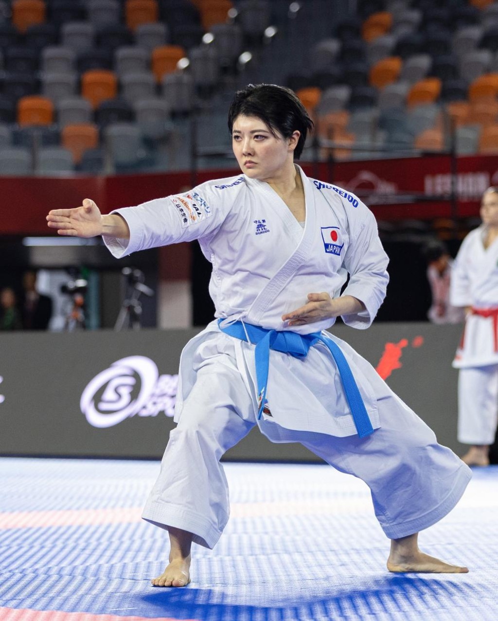 尾野真步已連續八個比賽的決賽輸給Grace。WKF FB 圖 尾野真步已連續八個比賽的決賽輸給Grace。WKF FB 圖