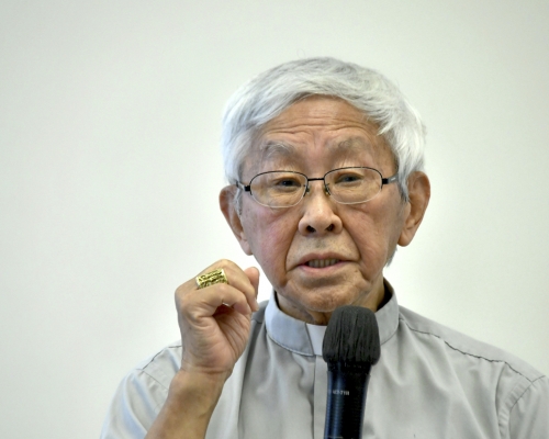 陳日君呼籲,市民明日中午,在自己所在的地方「作聲一分鐘」。資料圖片