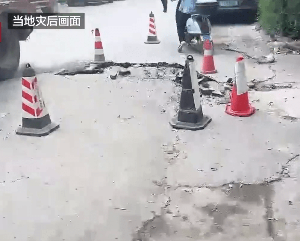 广西柳州5.2级地震现场。 新京报