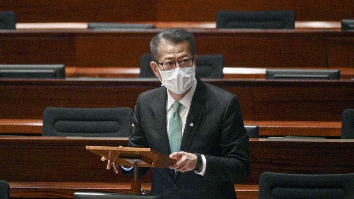 陳茂波下周將以視像發表《預算案》。資料圖片