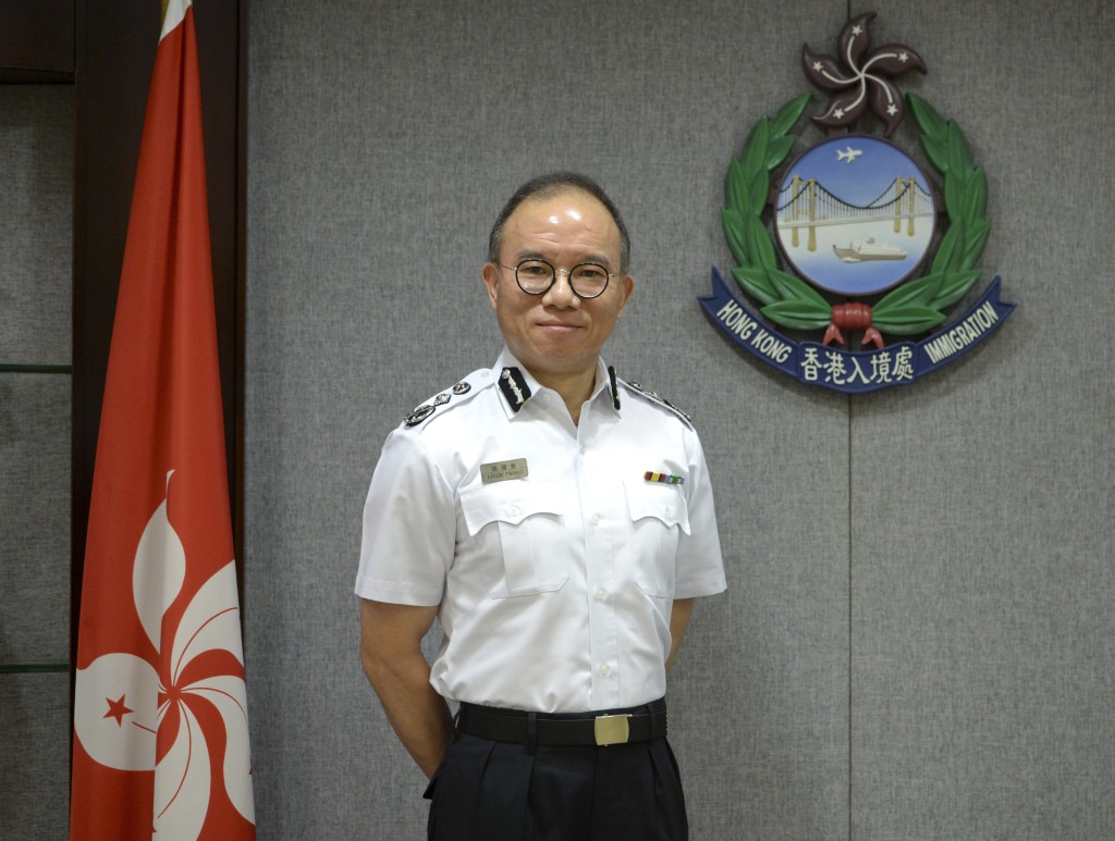 曾國衞在2016年出任入境事務處處長。