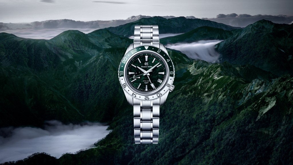 W&W 2023 Grand Seiko新表，Sport GMT系列SD GMT Triple Time Zone三地时间显示腕表SBGE295，44毫米不锈钢表壳，搭载9R66 Spring Drive GMT机芯。