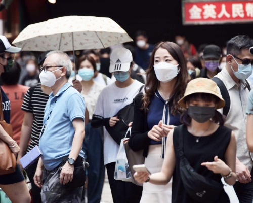 本港新冠疫情緩和。 資料圖片